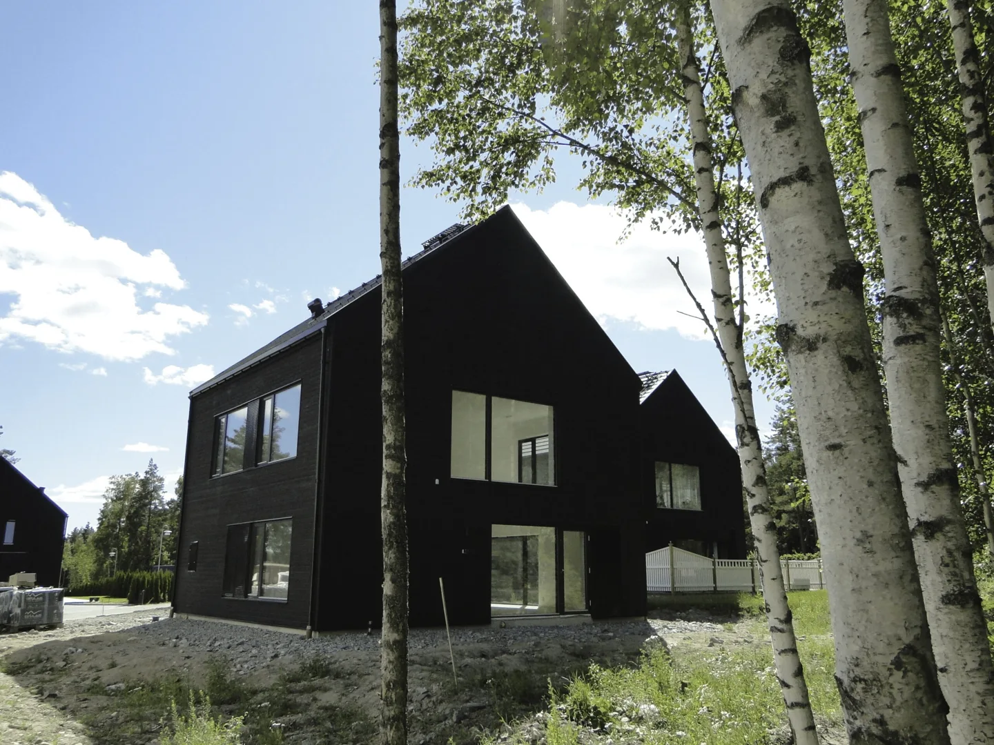 Vendelsö residential roof and facade · WWL archive photograph